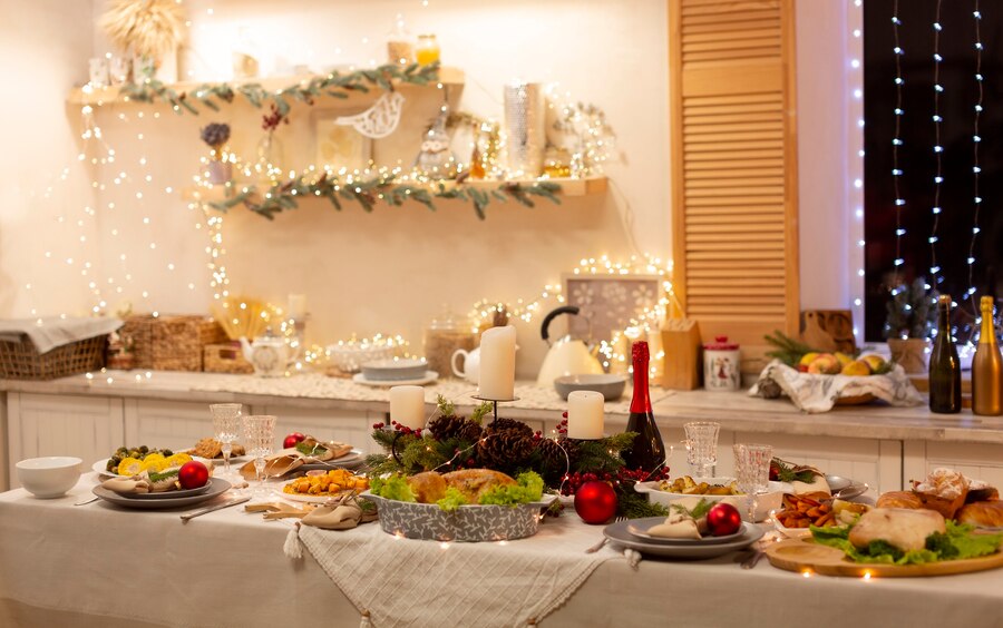 Holiday table w101